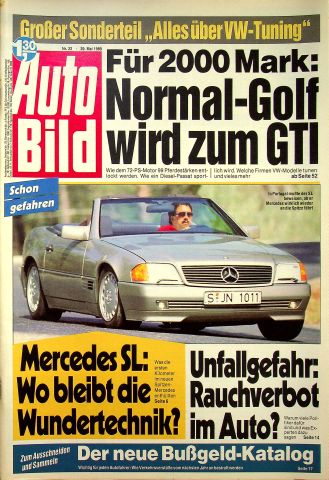 Deckblatt Auto Bild (22/1989)